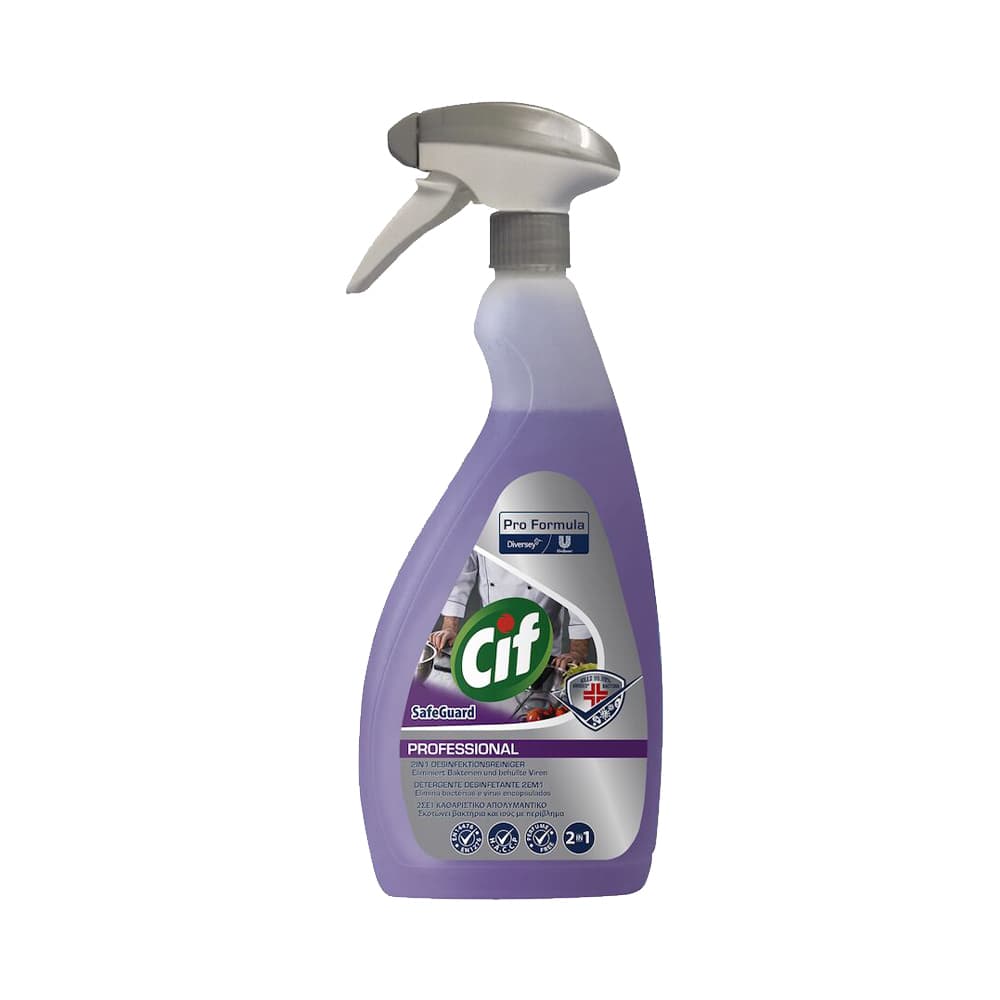 Detergente Desinfetante Cif PF Cozinhas 750ml