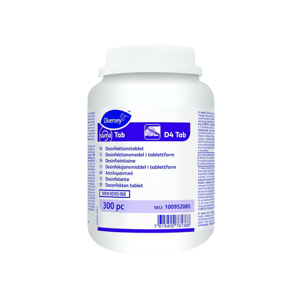 Lixivia em Pastilhas Suma Tab D4 Tab 300un