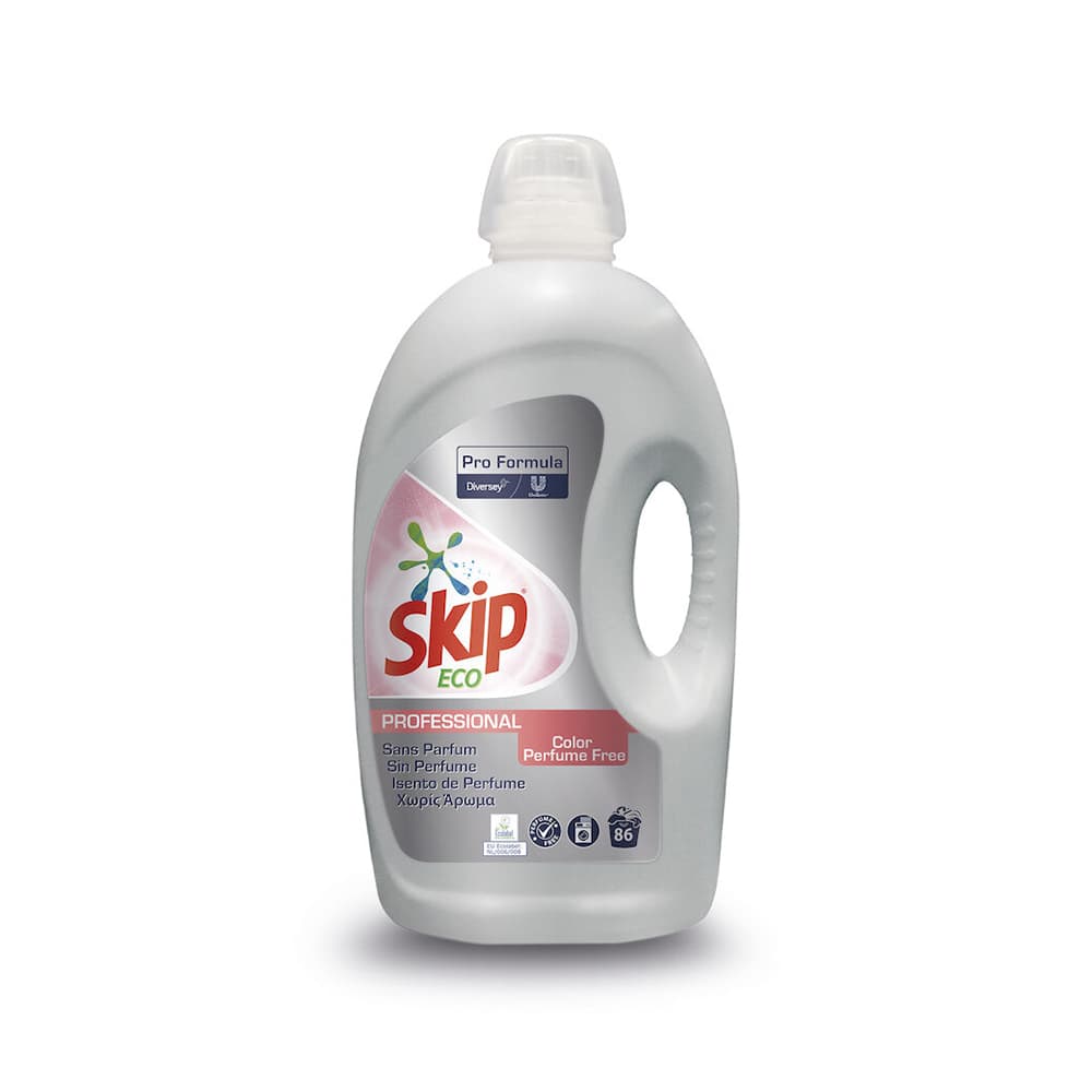 Detergente Líquido Roupa Skip Pro Sensitive 86 Doses 4,32L