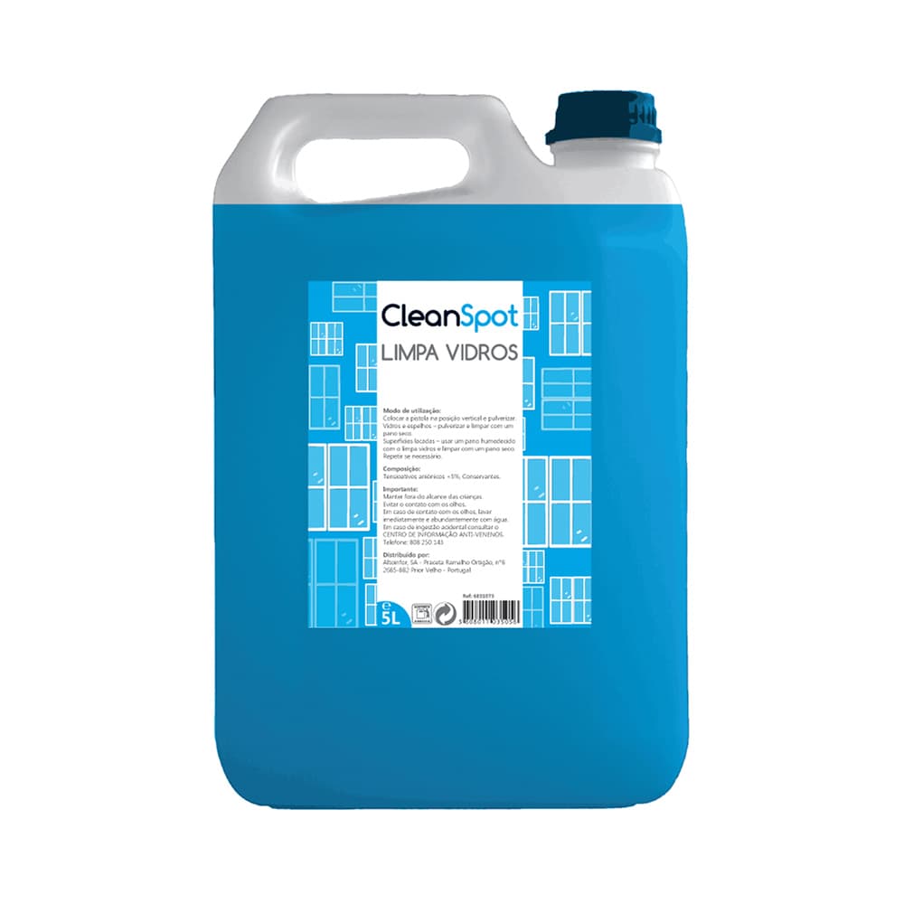 Detergente Limpa Vidros Cleanspot 5L