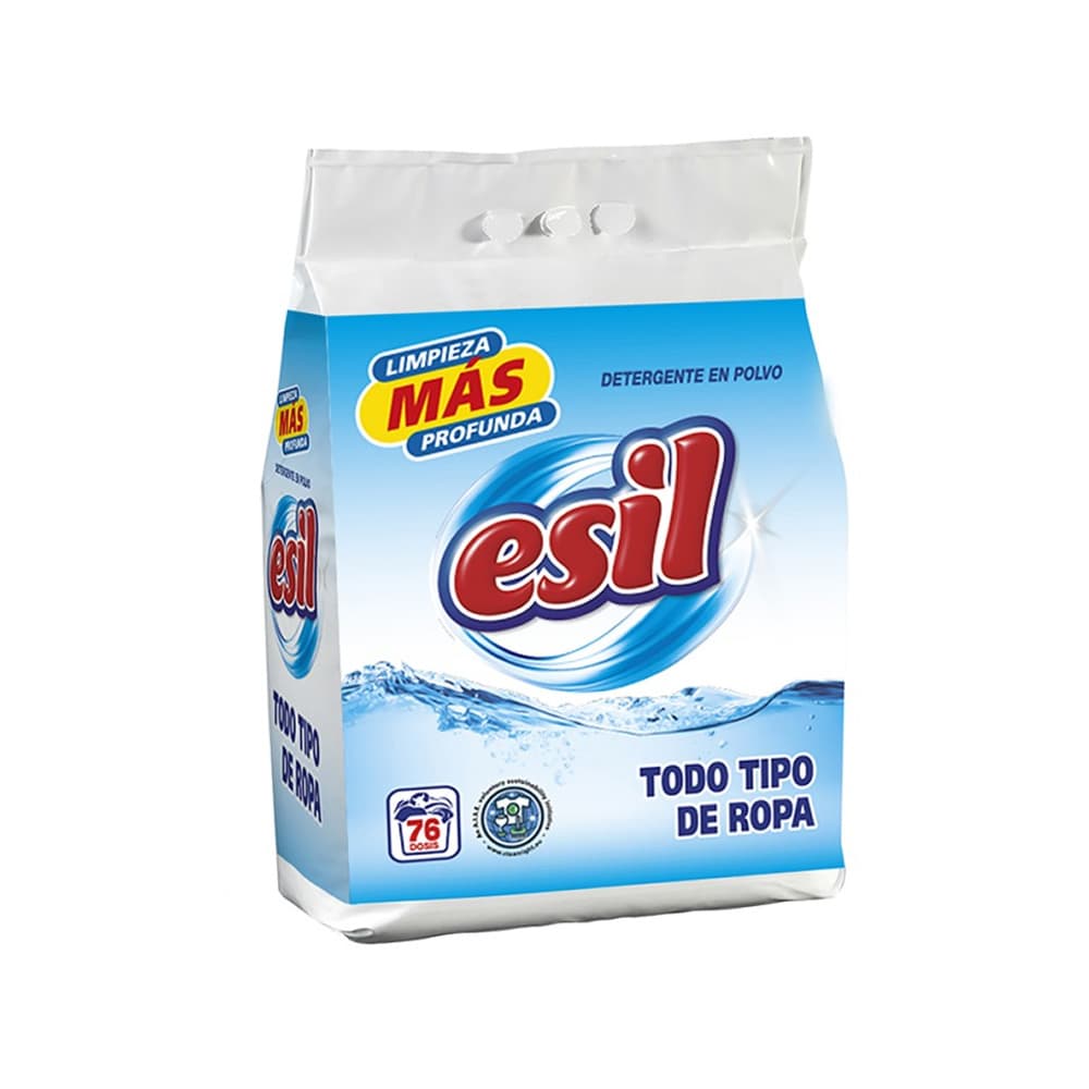 Detergente Pó Máquina Roupa Esil 76 Doses 5Kg