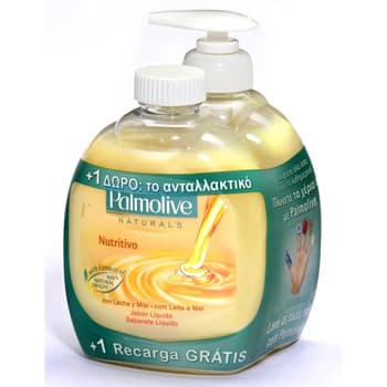 Sabonete Líquido Mãos Leite e Mel 300ml + Recarga