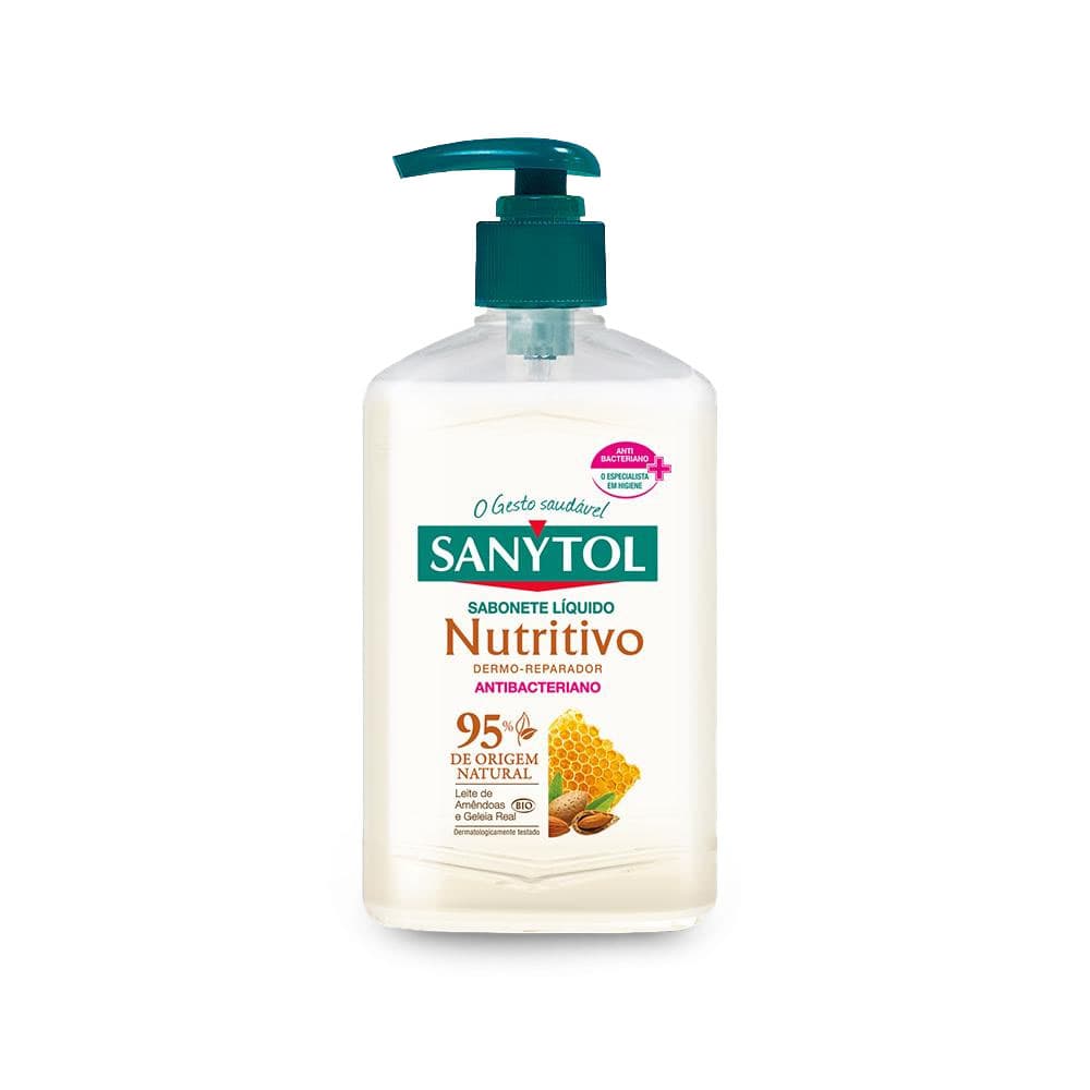 Sabonete Líquido Mãos SANYTOL Nutritivo 250ml