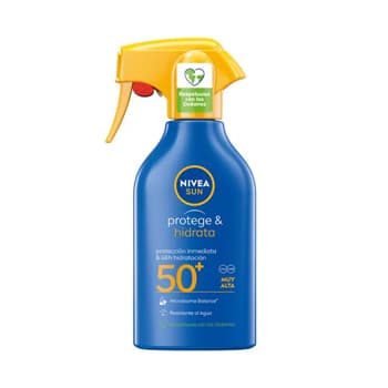 Protetor Solar SPF50+ Nivea Sun Protege Hidrata Spray 270ml