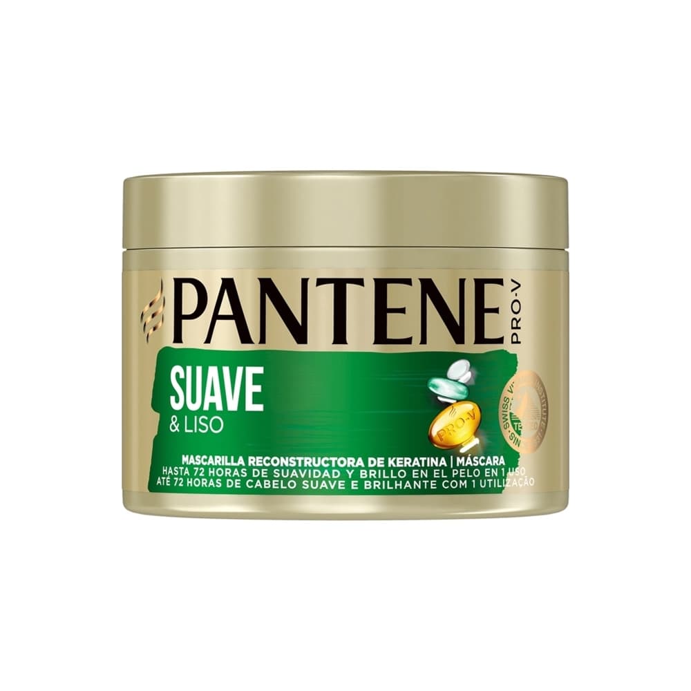 Máscara Cabelo Pantene Suave e Liso 450ml