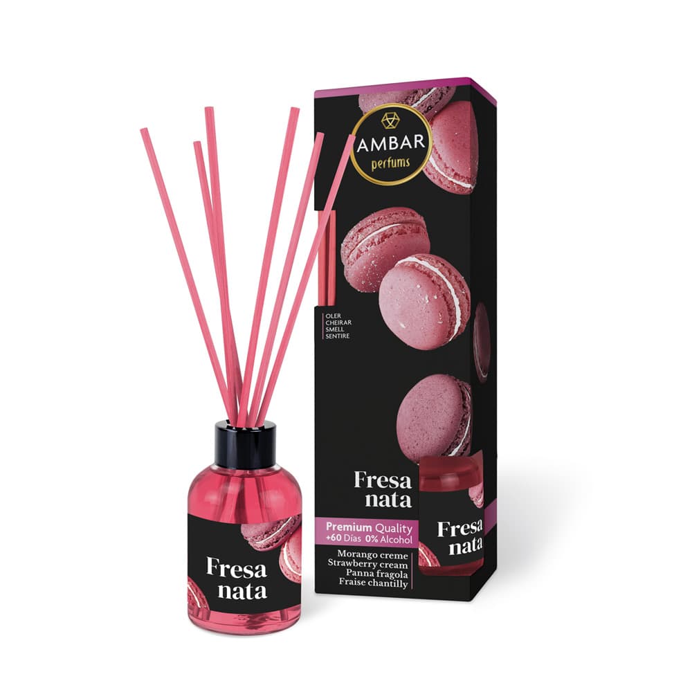 Ambientador Sticks Morango/Nata 45ml