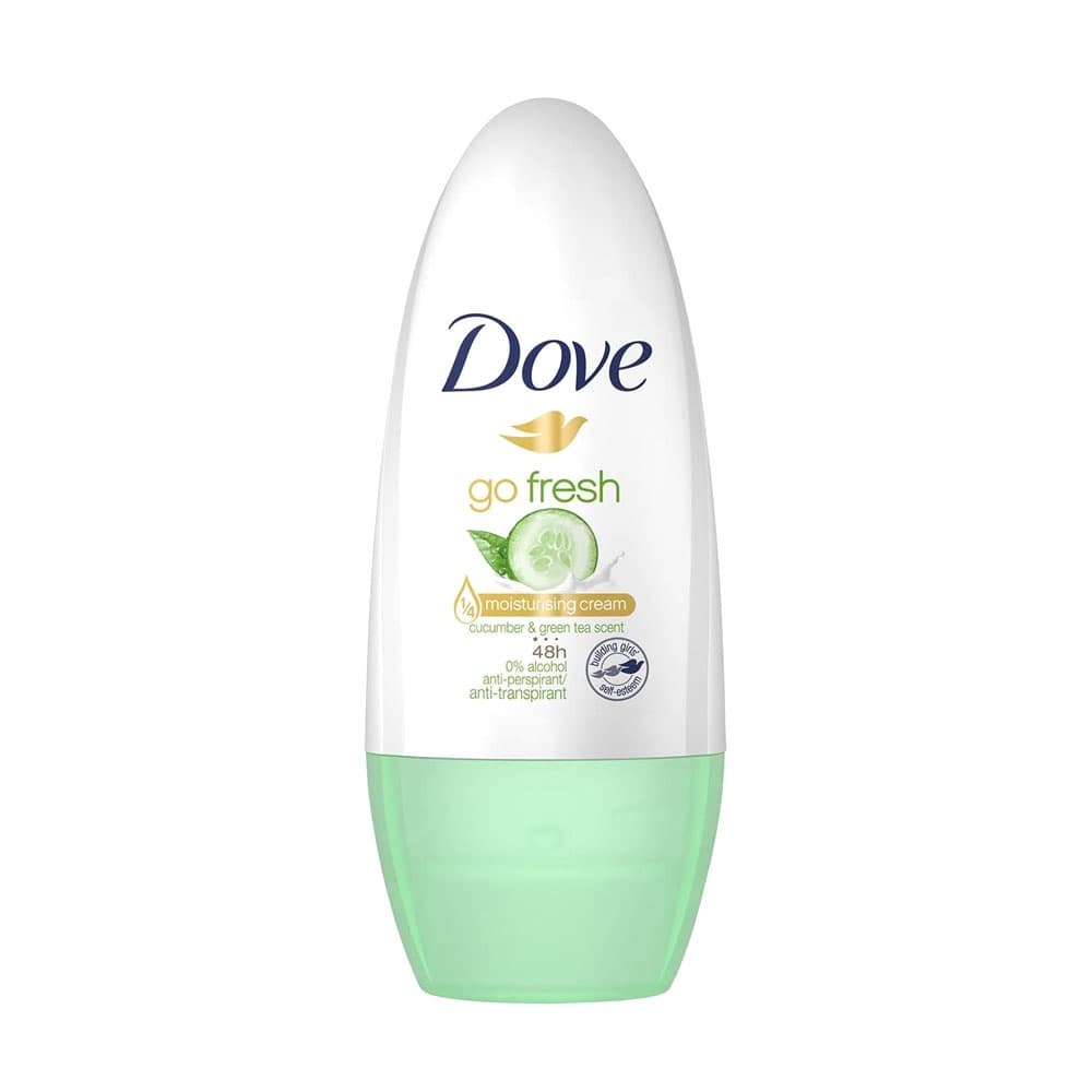 Desodorizante Roll-On Dove Go Fresh Pepino e Chá Verde 50ml