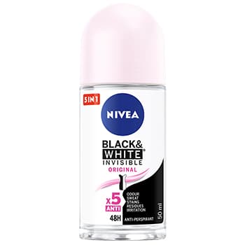 Desodorizante Roll-On Nivea Black White Invisible 50ml