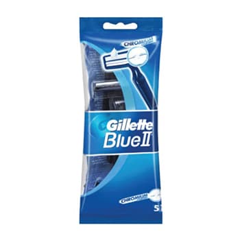 Lâminas Descartáveis Gilette Blue II 5un