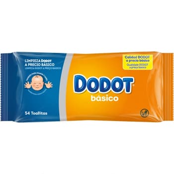 Toalhitas Dodot Básico 54un