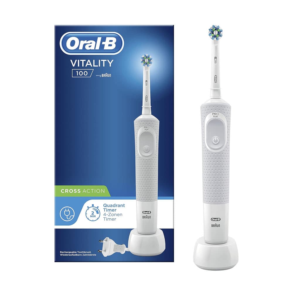Escova de Dentes Oral-B Elétrica Vitality 100 Branco