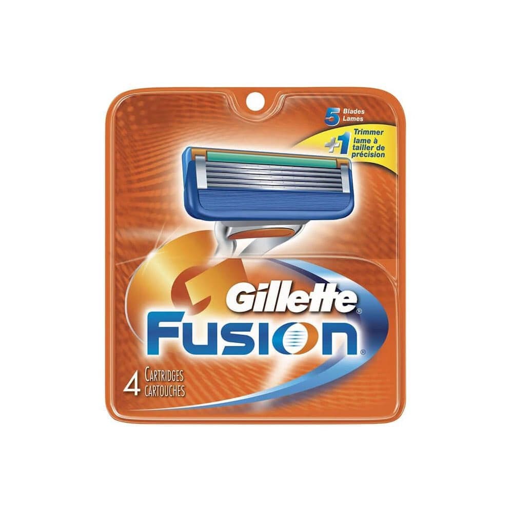 Lâminas GILLETTE Recargas Fusion 5 - 4un