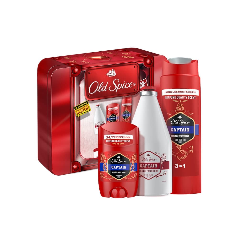 Coffret Old Spice Captain 3 Peças
