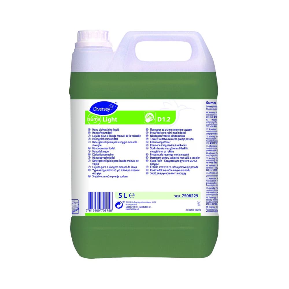 Detergente Manual Loiça Suma Light D1.2 5L
