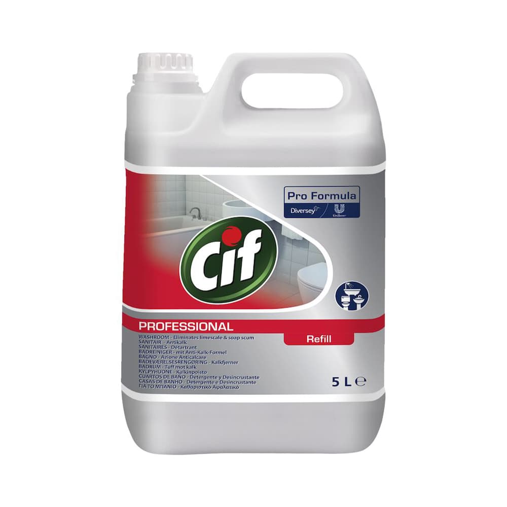 Detergente Desincrustante Cif PF 2in1 Casas de Banho 5L
