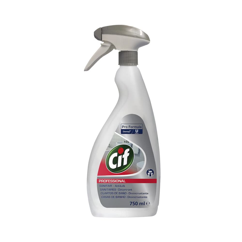 Detergente Desincrustante Cif PF 2in1 Casas de Banho 750ml