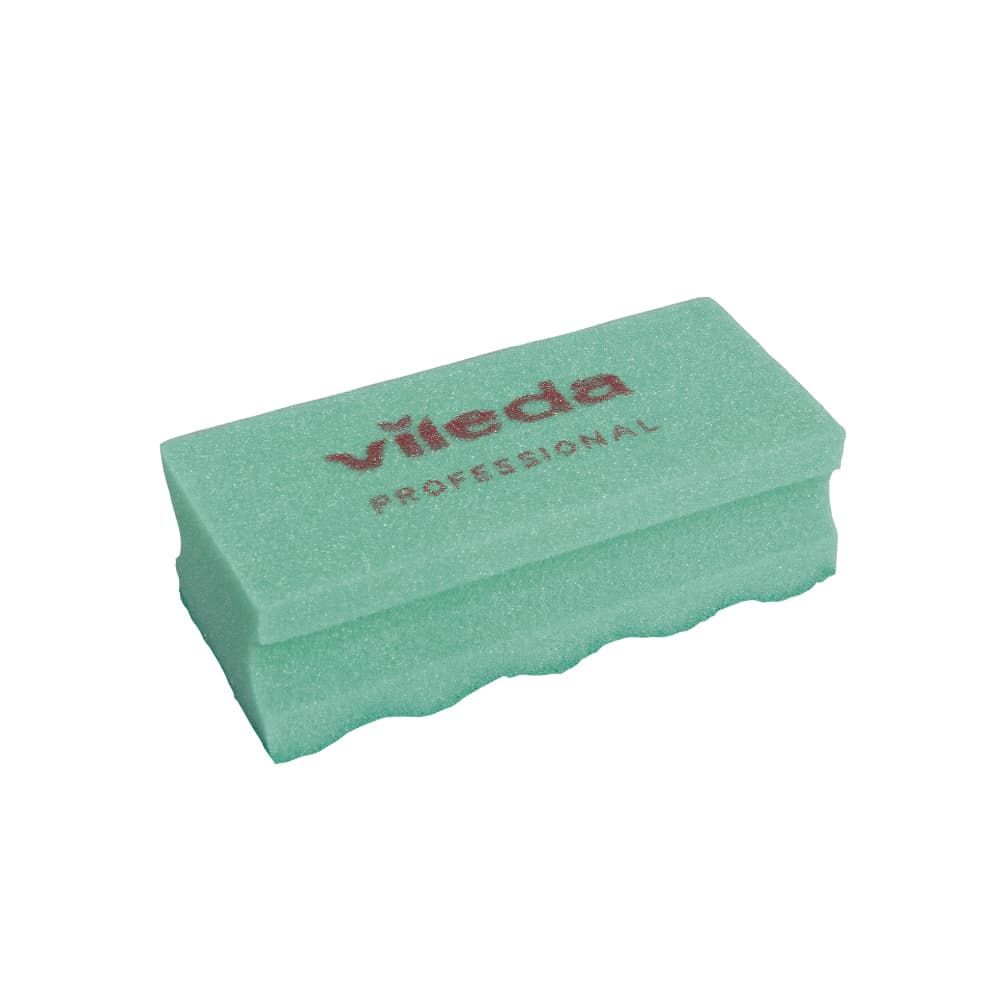 Esfregão Esponja 6x14cm Vileda Professional Verde 10un