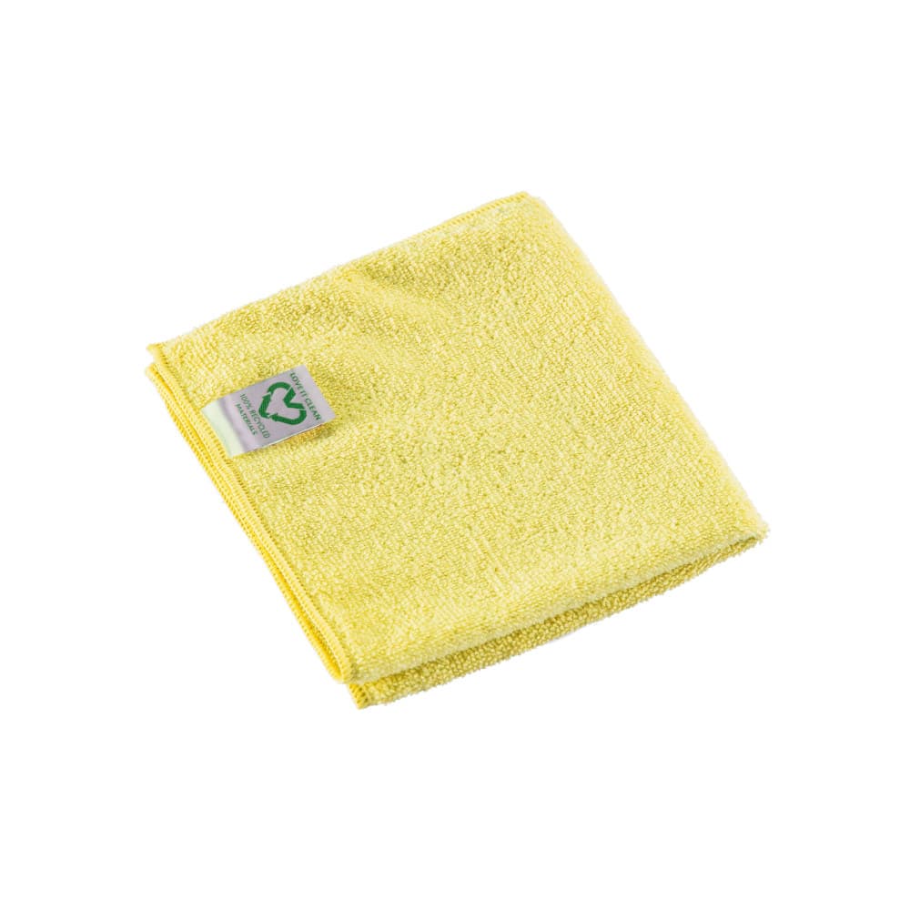 Pano Reciclado 38x35cm Vileda Professional Amarelo Pack 5un