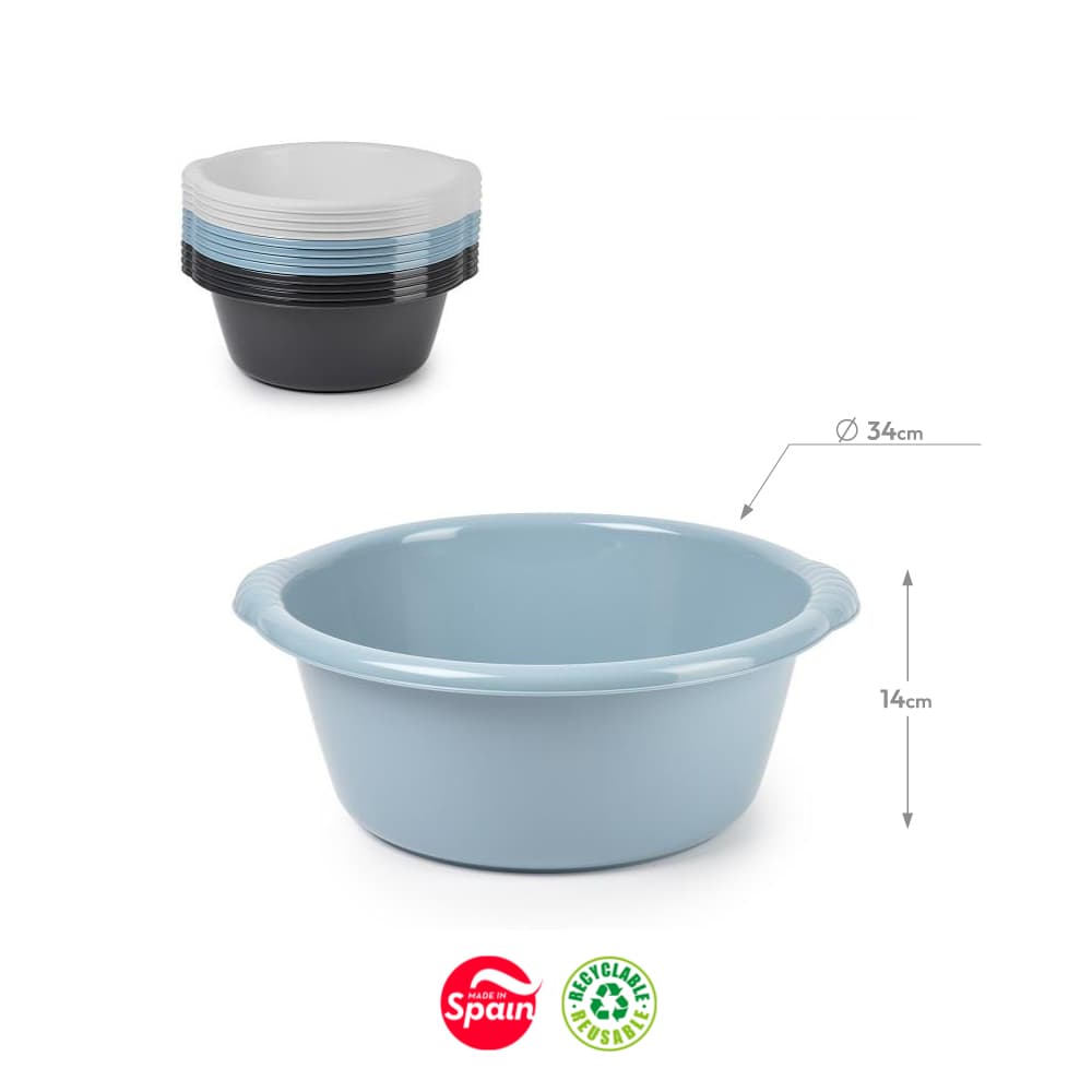 Alguidar Redondo 6L Sortido 1un