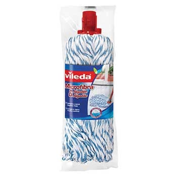 Recarga Esfregona Microfibras e Algodão Vileda