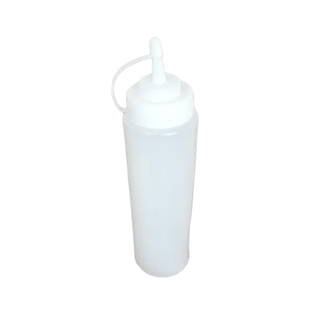 Frasco Vazio Plástico Molho 650ml Branco-1un