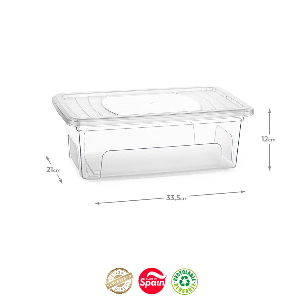 Caixa Plástico Easy 21x33,5x12cm 5,1L