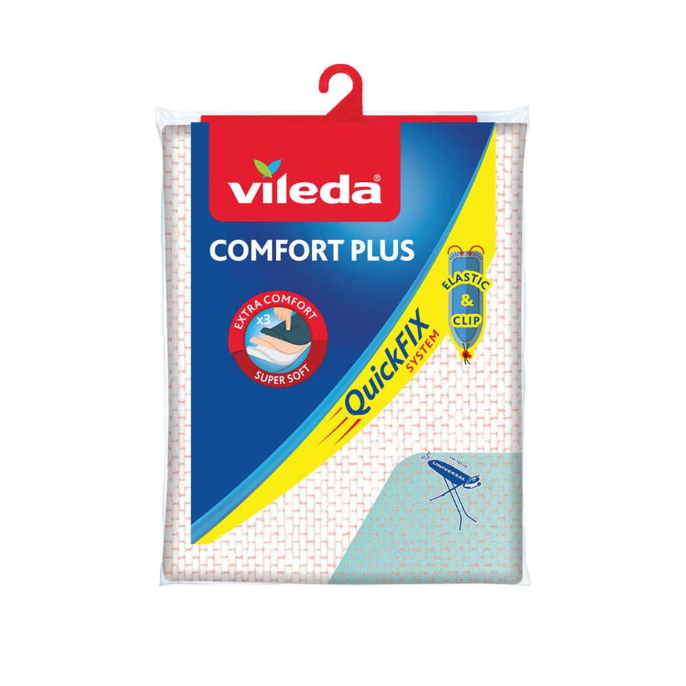 Capa Tábua de Engomar Vileda Comfort Plus Azul Quick Fix