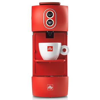 Máquina Café Pastilhas ILLY E.S.E Vermelho