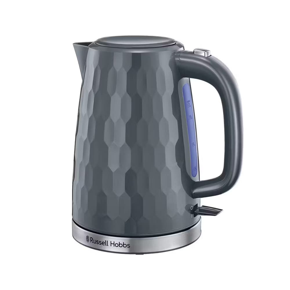 Jarro Elétrico RUSSELL HOBBS Honeycomb Cinza