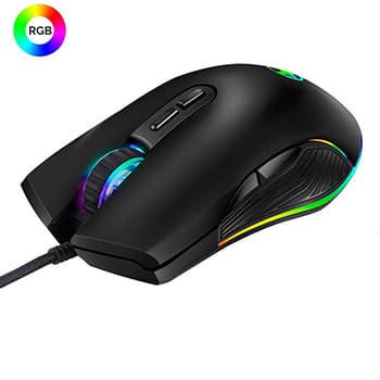Rato Gaming 3200DPI 7 Botões RGB LED