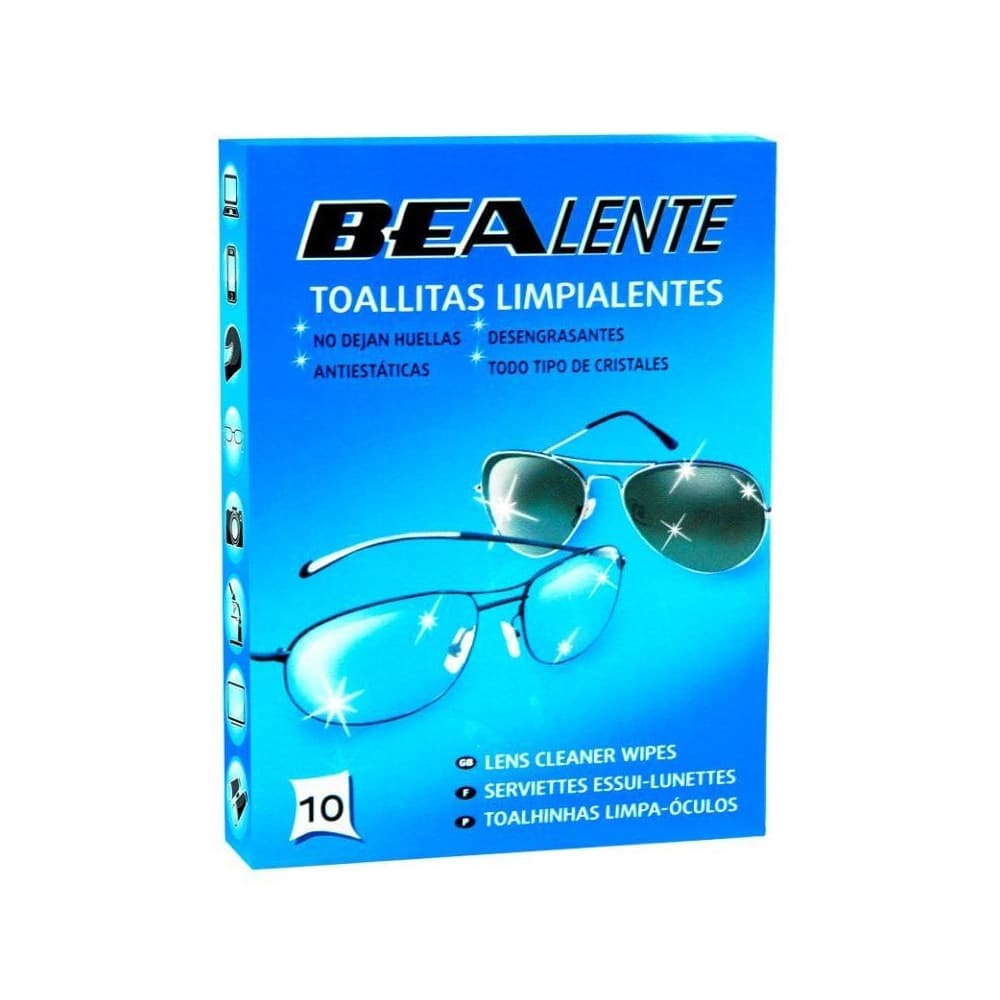 Toalhitas Limpa Lentes Bealente 10un