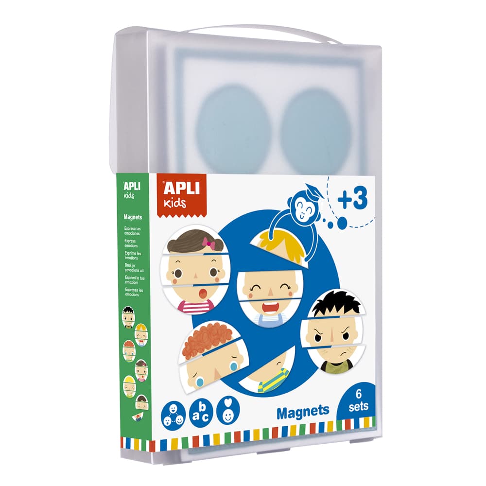 Jogo Magnético Apli Tema Emoções XXL