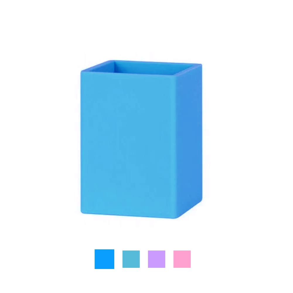 Porta Lápis Silicone Quadrado Soft Nordic Apli Sortido