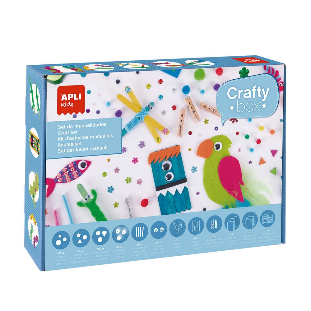 Kit Manualidades Crafty Box 700 Peças