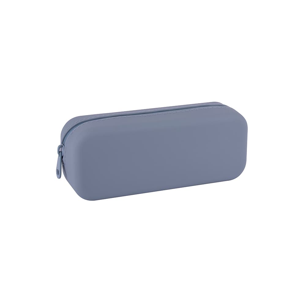 Estojo Silicone Up North com Fecho Azul Cinza Apli