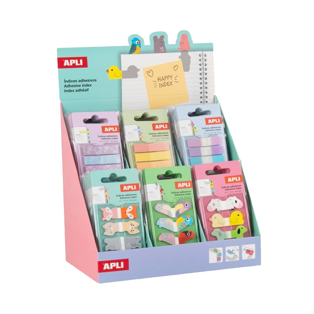 Expositor Tape Flags 48 Blisters Sortidos