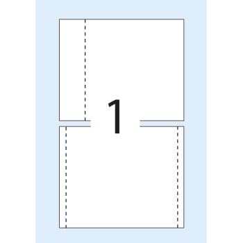 Rótulos para Caixas de CDs Frente e Verso 50 Folhas A4