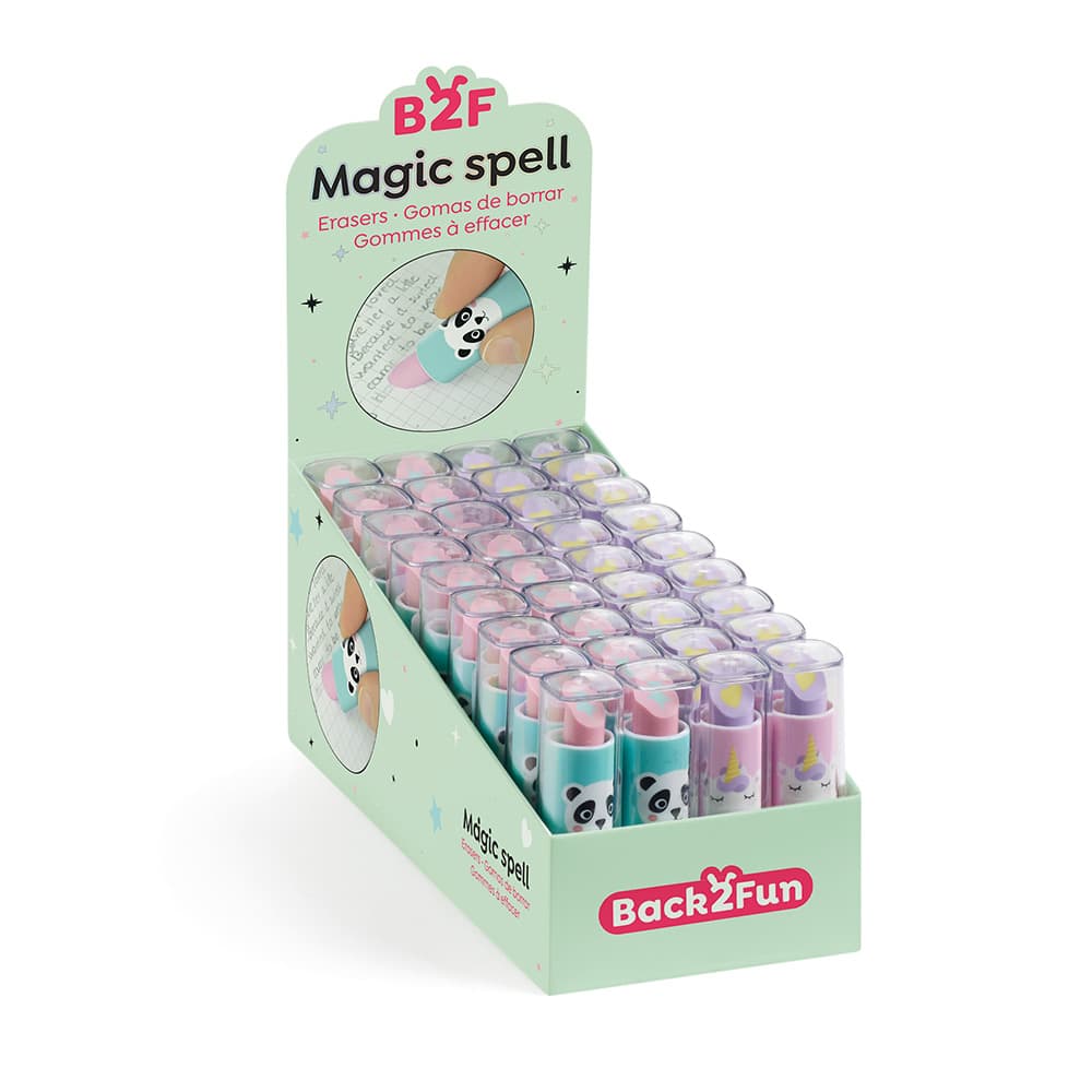 Borracha Batom Mágico Expositor 36un