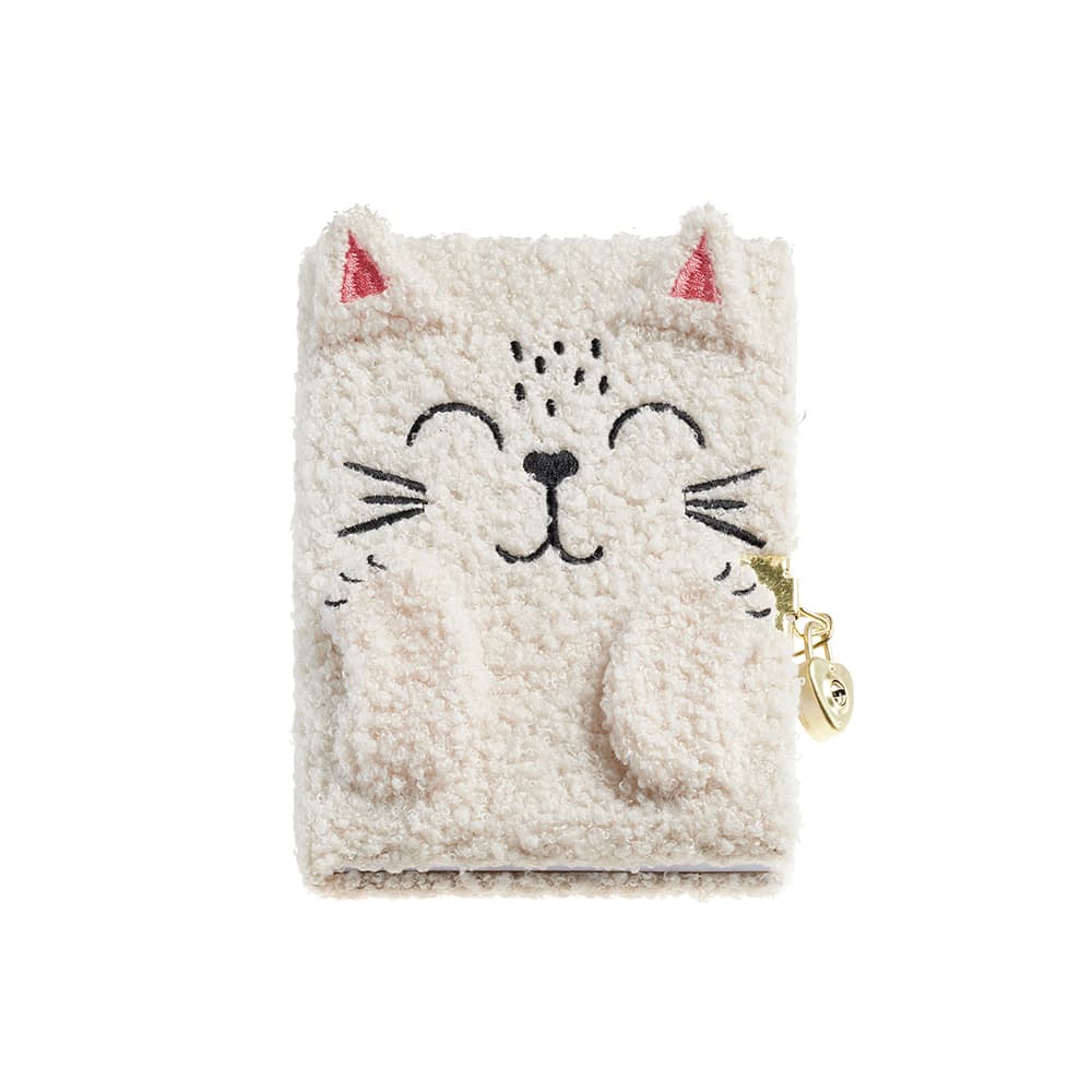 Diário Secreto 160x350mm Pautado My Secrets Gato