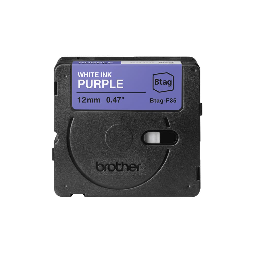 Fita Btagf35 12mmx4mts Roxo/Branco