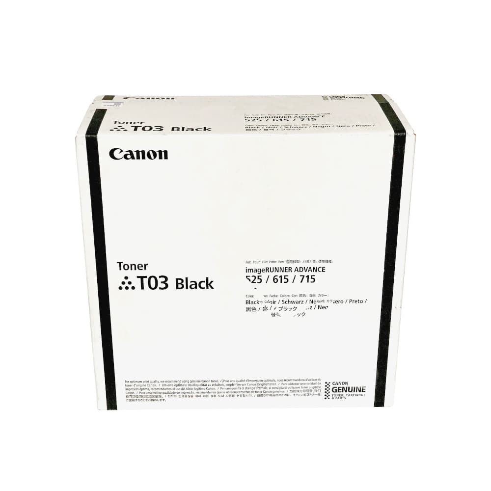 Toner Canon T03 Preto 2725C001 51500 Pág.
