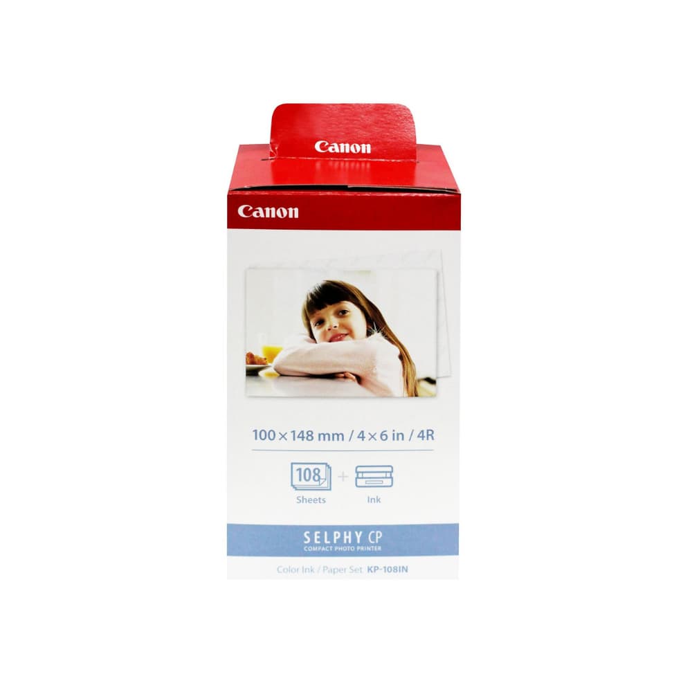 Tinteiro Canon KP-108IN + 108 folhas 100x148mm 3115B001