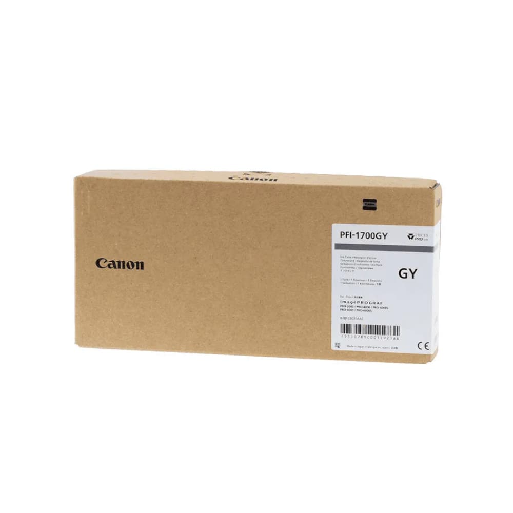 Tinteiro Canon PFI-1700 Cinzento 0781C001 700ml