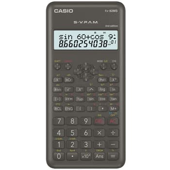 Calculadora Cientifica Casio FX82MS-2 240 Funções