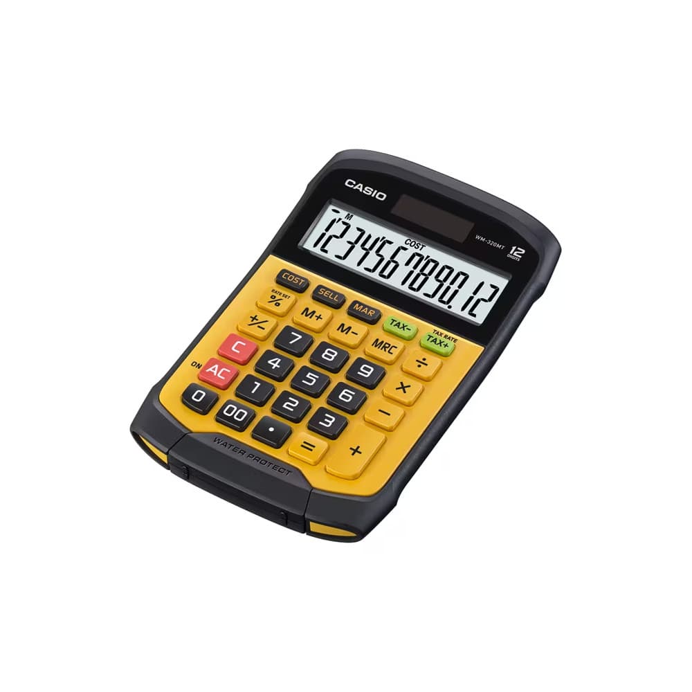 Calculadora Secretária Casio WM320MT Resistente Água/Pó