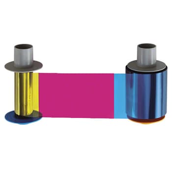 Fita Cores YMCK e Rolo Limpeza HDP5000