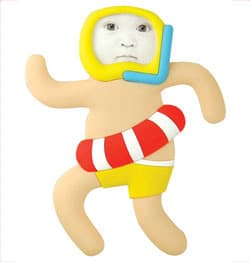 Moldura Magnética FUN Swiming Boy Cx25un