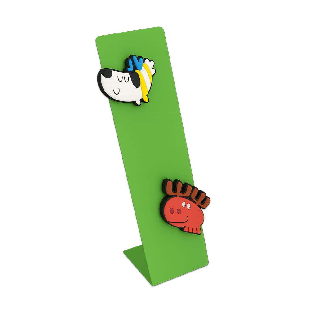 Moldura S FUN 2 Magnetos Sortido Cx 6un