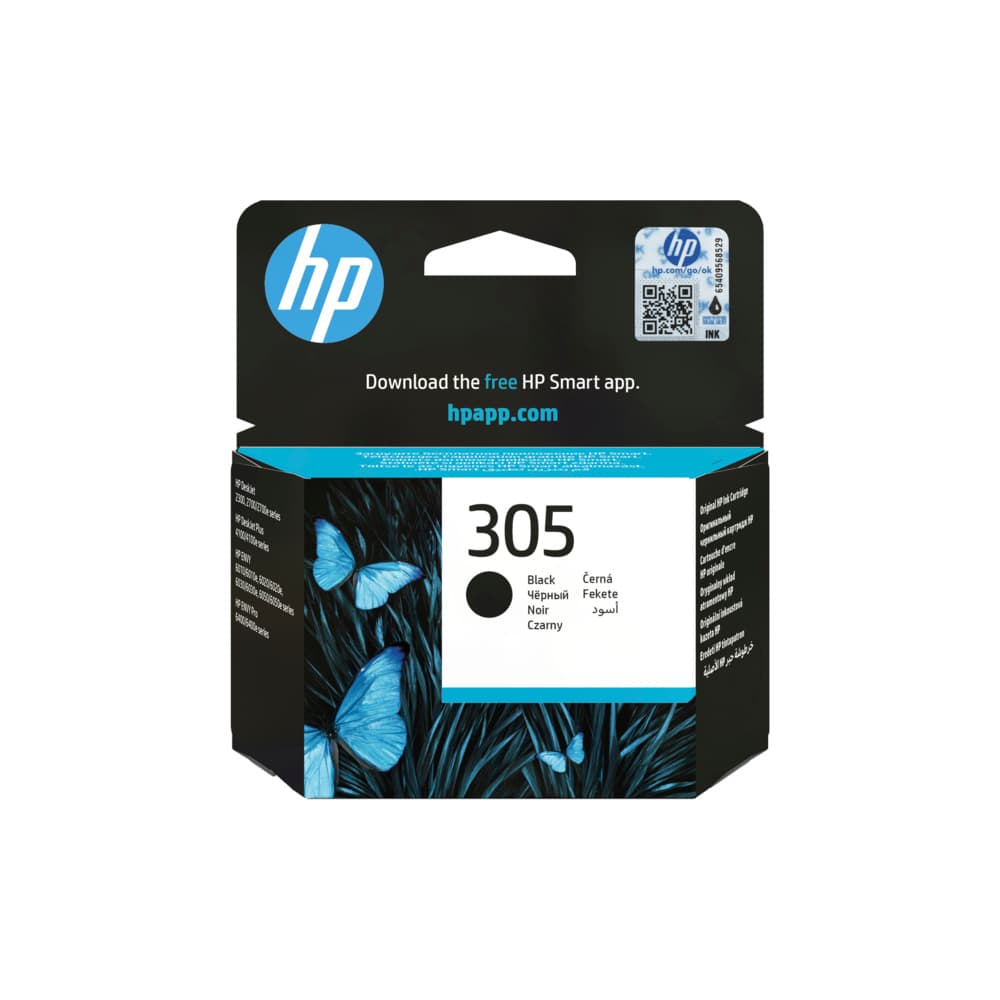Tinteiro HP 305 Preto 3YM61A 2ml 120 Pág.