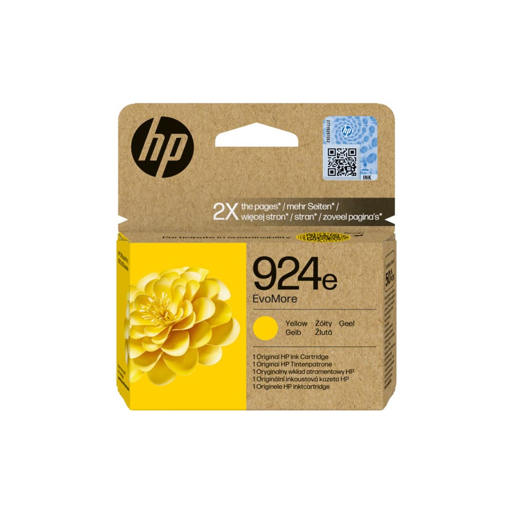 Tinteiro HP 924E Amarelo 4K0U9N 800 Pág.
